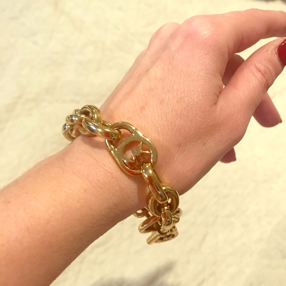 Gold Michael Kors bracelet